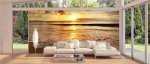 Wall murals sunsets – most attractive solution to feel great anytime we would spend some time at our home